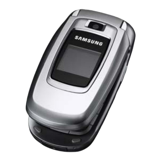 Samsung SGH-X670 Mode D'emploi