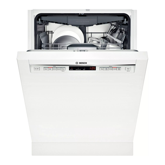 Bosch SHE65T5 UC Série Guide D'utilisation