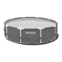 Intex Piscine Tubulaire Metal Ronde 18' 549cm Manuel D'utilisation