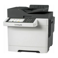 Lexmark CX510 Série Guide De L'utilisateur