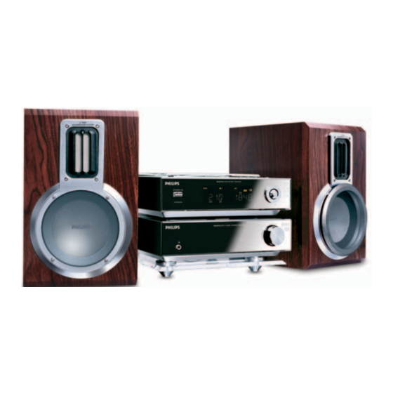 Philips MCD703 Guide De Démarrage Rapide