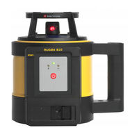 Leica Geosystems Rugby 810 Manuel De L'utilisateur