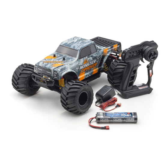 Kyosho MONSTER TRACKER Mode D'emploi