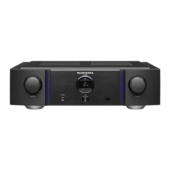 Marantz PM-KI RUBY Guide De Démarrage Rapide