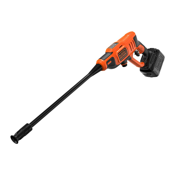 Black & Decker BCPW350 Mode D'emploi