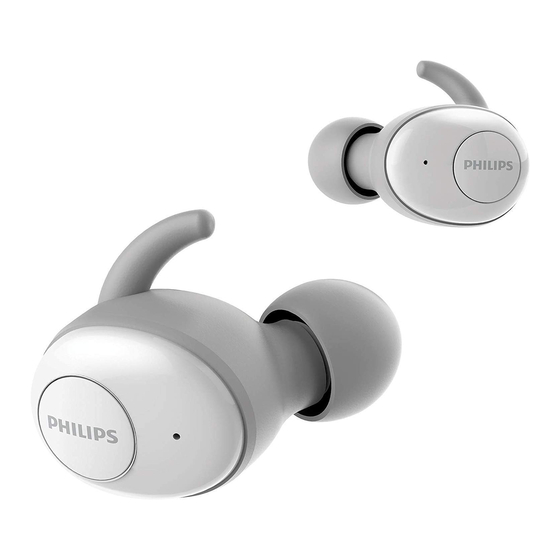 Philips UpBeat SHB2515WT Mode D'emploi