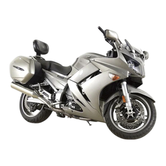 Yamaha FJR1300A Manuel Du Propriétaire