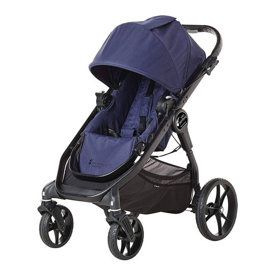 Baby Jogger city premier Instructions D'assemblage