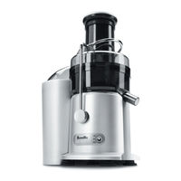 Breville Juice Fountain Plus JE95XL Manuel