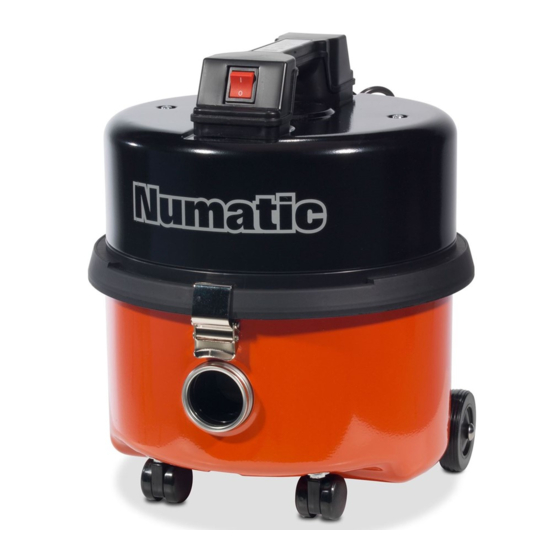 Numatic AVQ 250 Manuels