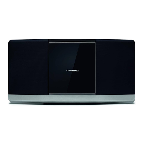 Grundig 01B-GMH1010-4320-03 Mode D'emploi