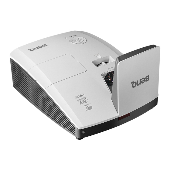 BenQ MX852UST Manuel D'utilisation
