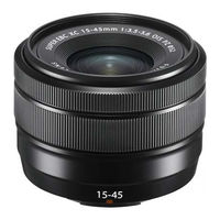 FujiFilm XC15-45mmF3.5-5.6 OIS PZ Mode D'emploi