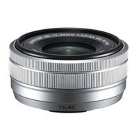 Fujifilm XC15-45MMF3.5-5.6 OIS PZ Manuel D'utilisation