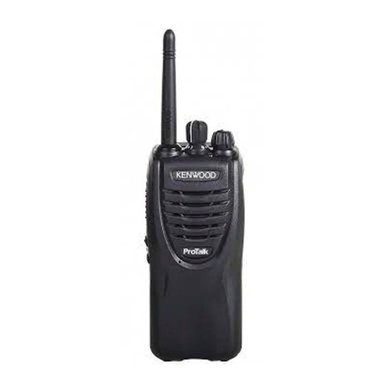 Kenwood ProTalk TK-3201 Mode D'emploi