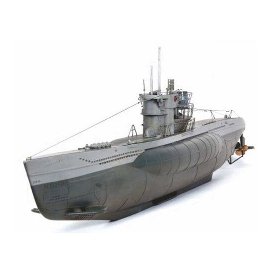 GRAUPNER U-Boot Typ VII Manuel