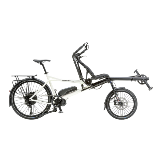 HASE Bikes PINO Manuel D'utilisation