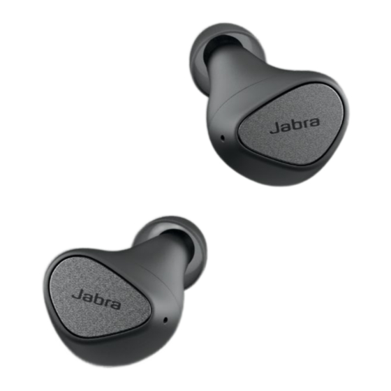 Jabra Elite 4 Manuel D'utilisation