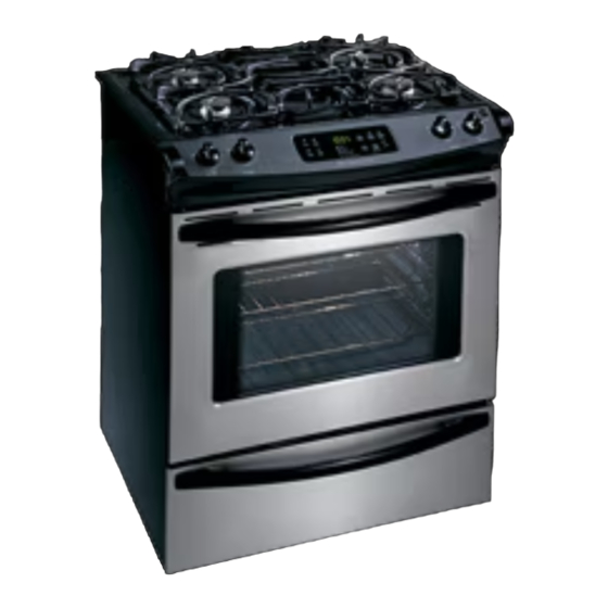 Frigidaire FGS365EC Manuels