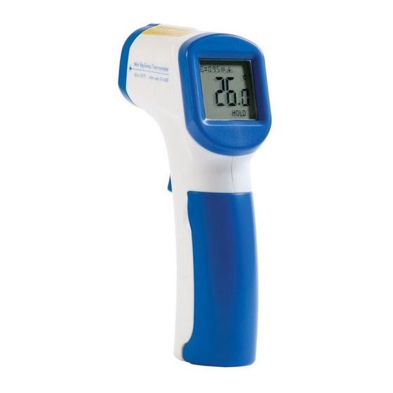 ETI MINI RAYTEMP Guide Rapide