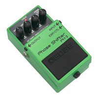 Boss Phase Shifter PH-3 Mode D'emploi