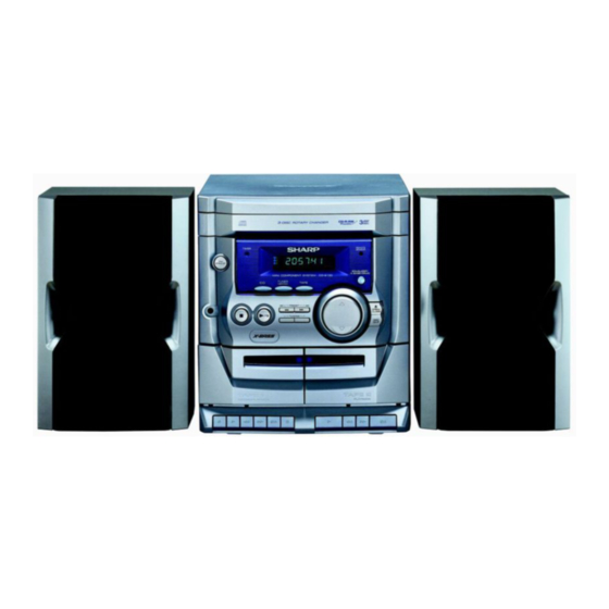 Sharp CD-E100H Mode D'emploi