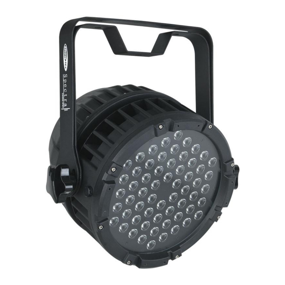 SHOWTEC Spectral D5000 RGB IP65 Mode D'emploi