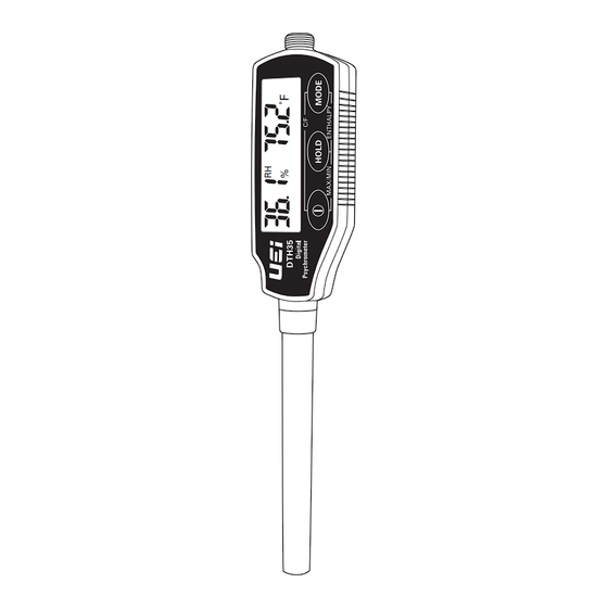 UEi Test Instruments DTH35 Mode D'emploi