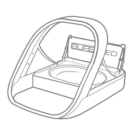 SURE petcare SURE FEED Microchip Pet Feeder Guide D'utilisation