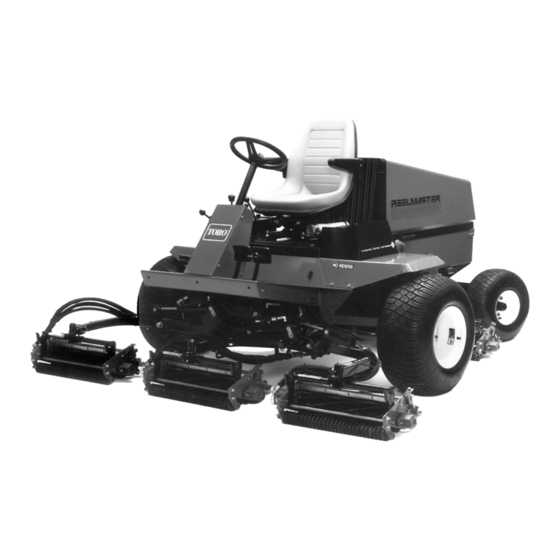 Toro REELMASTER 5300-D Manuel D'instructions