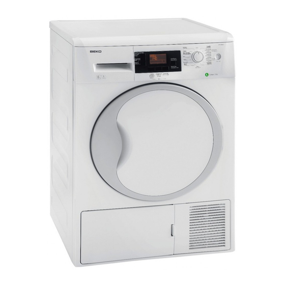 Beko DPU 8380 X Mode D'emploi