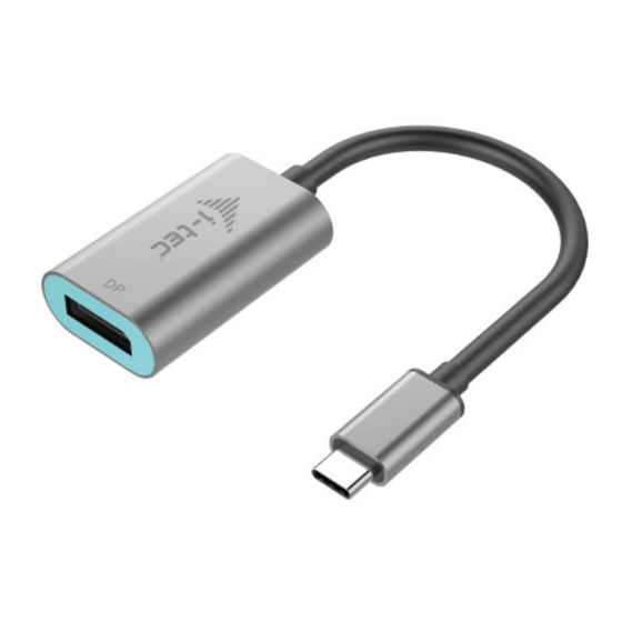 i-tec C31METALDP60HZ Mode D'emploi