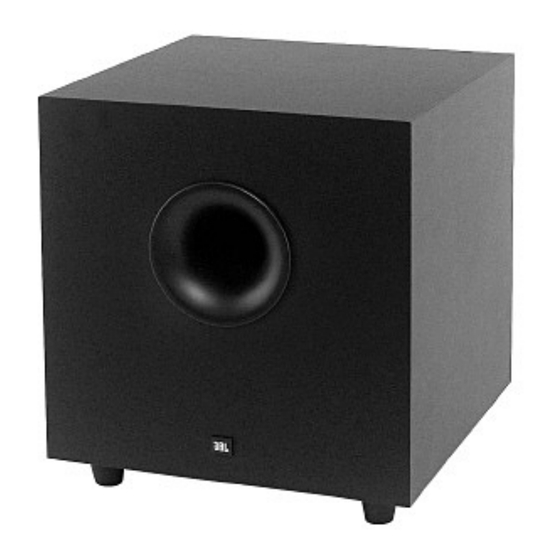 JBL simpy cinema SCS125 Mode D'emploi