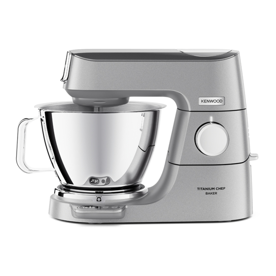 Kenwood Titanium Chef Baker KVC85.004SI Mode D'emploi