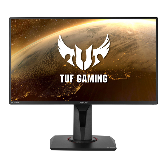 Asus TUF Gaming Série VG259QM Manuels