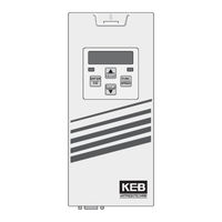 KEB COMBICOM ModBus Manuel D'instruction