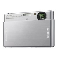 Sony Cyber-shot DSC-T700 Mode D'emploi