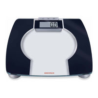 Soehnle BODY CONTROL CONTOUR F3 Mode D'emploi