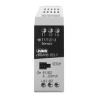 JUMO dTRANS T03 Série Notice De Mise En Service