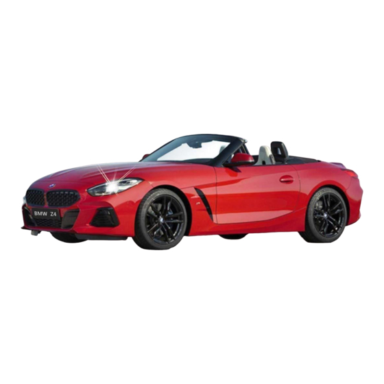 Jamara BMW Z4 Roadster Mode D'emploi