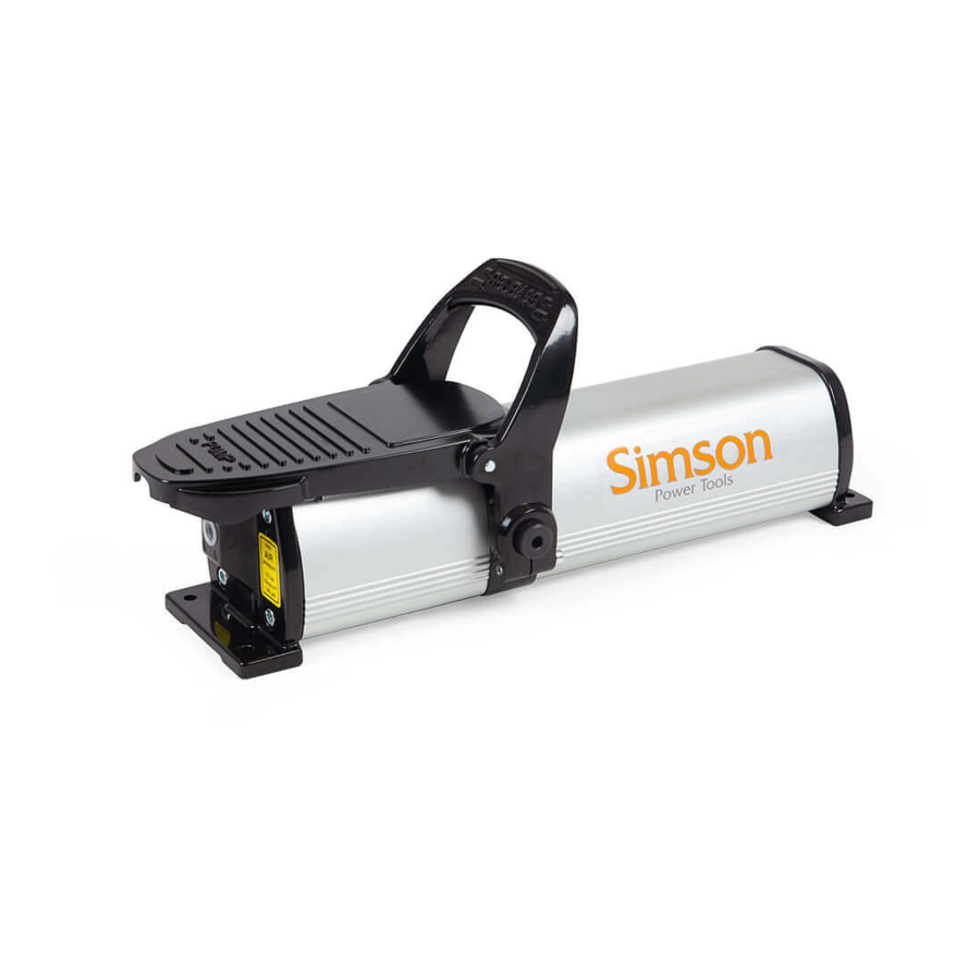 Simson AHP 1000 Manuels