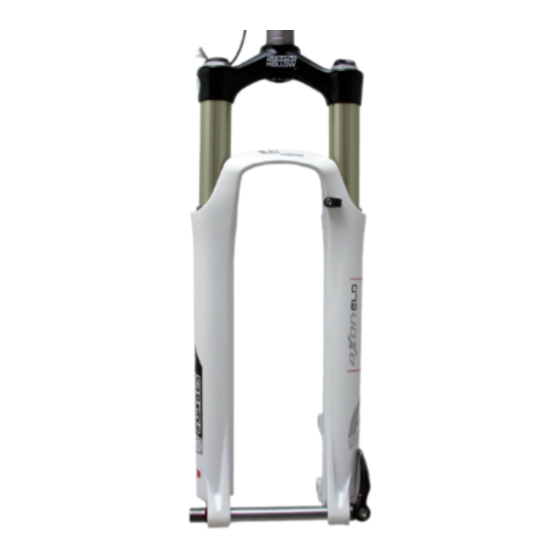 SR Suntour AXON werx ELD 15 Mode D'emploi