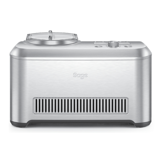 Sage Smart Scoop BCI600 Guide Rapide