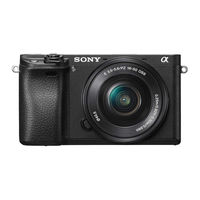 Sony Alpha ILCE-6300 Mode D'emploi