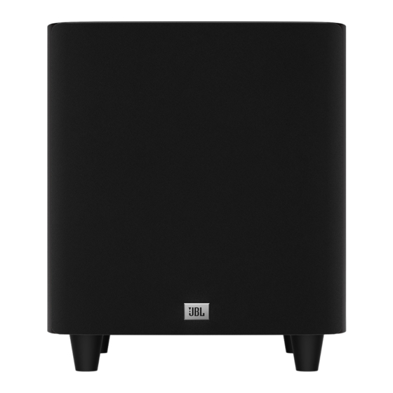 Harman JBL STUDIO 650P Mode D'emploi