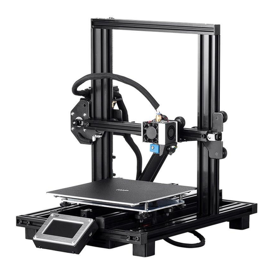 Monoprice MP10 Mini Manuel D'utilisation