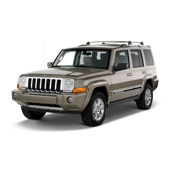 Jeep Commander 2010 Guide D'utilisateur