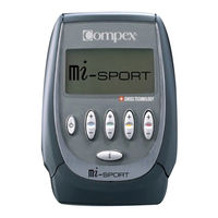 Compex Mi-SPORT Manuel D'utilisation