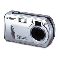 Sony Cyber-shot DSC-P52 Mode D'emploi