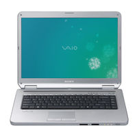 Sony VAIO GN-AR Série Guide De L'utilisateur